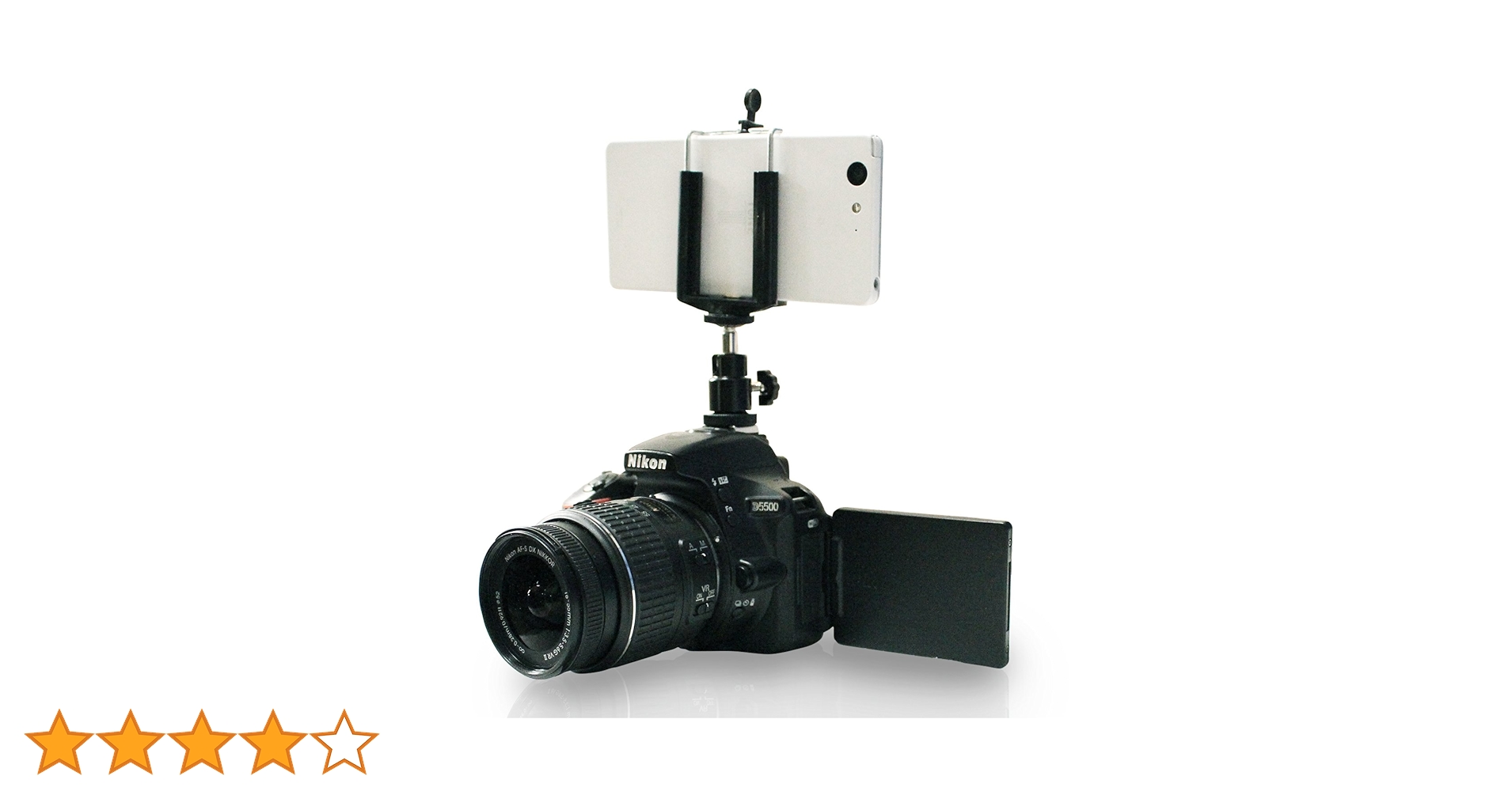 Amazon | ADi 一眼 レフ スマホ ホルダー 【スマートフォンをカメラに